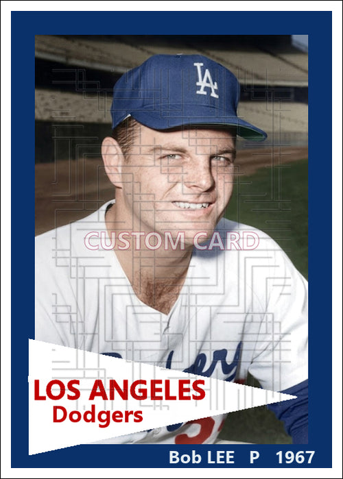 Bob Lee - 1967 Los Angeles Dodgers - choose a size & style