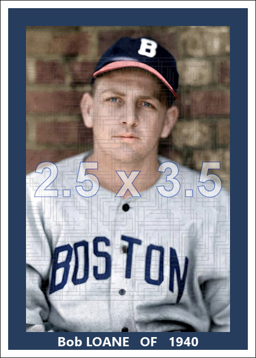 Bob Loane - 1940 Boston Bees - choose a size & style