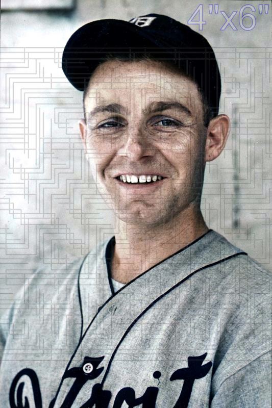 Bob Logan - 1937 Detroit Tigers - choose a size & style