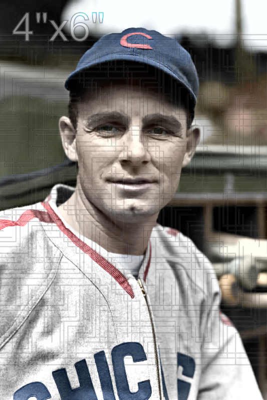 Bob Logan - 1938 Chicago Cubs - choose a size & style