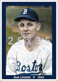 Bob Logan - 1945 Boston Braves - choose a size & style