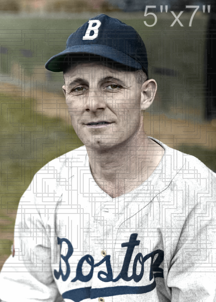 Bob Logan - 1945 Boston Braves - choose a size & style