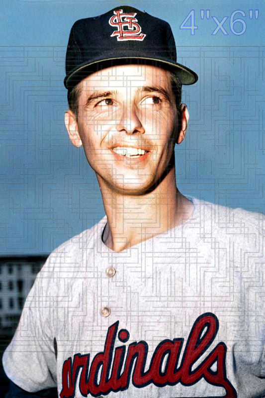 Bob Mabe - 1958 St. Louis Cardinals - choose a size & style