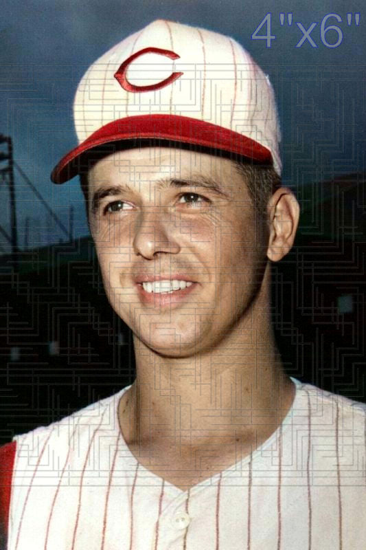 Bob Mabe - 1959 Cincinnati Reds - choose a size & style