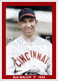 Bob Malloy - 1944 Cincinnati Reds - choose a size & style