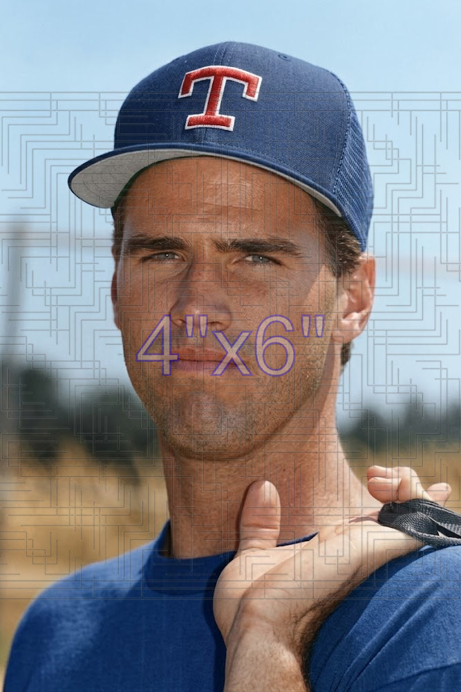 Bob Malloy - 1987 Texas Rangers - choose a size & style