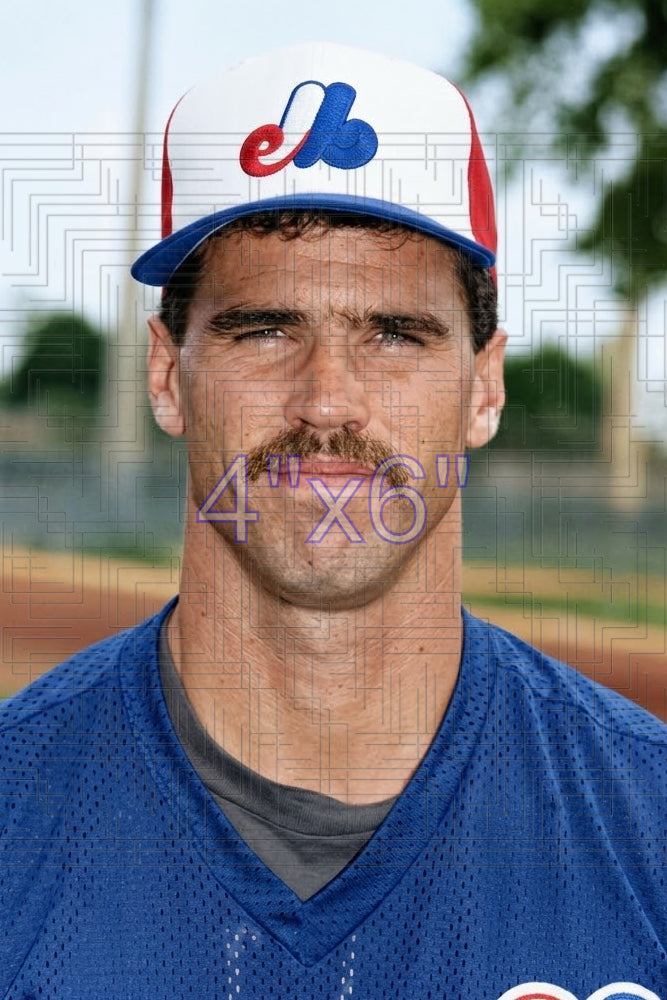 Bob Malloy - 1990 Montreal Expos - choose a size & style