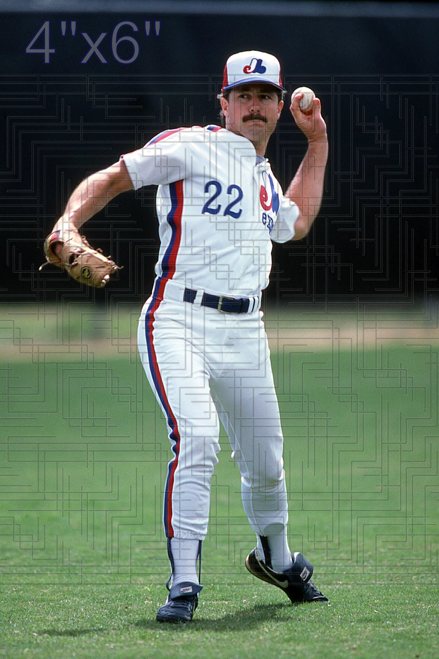 Bob McClure - 1987 Montreal Expos - choose a size & style