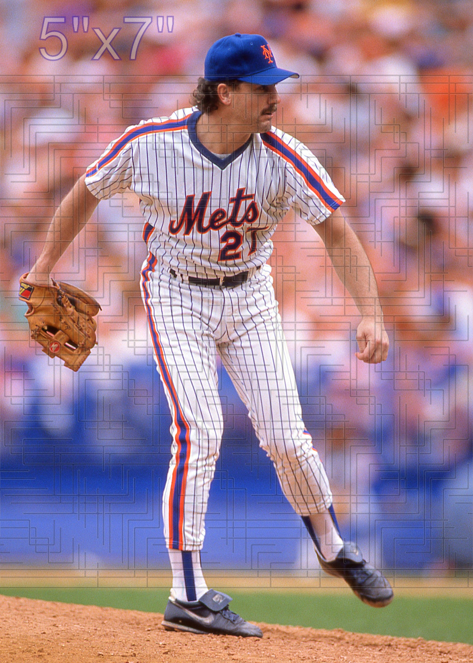 Bob McClure - 1988 New York Mets - choose a size & style
