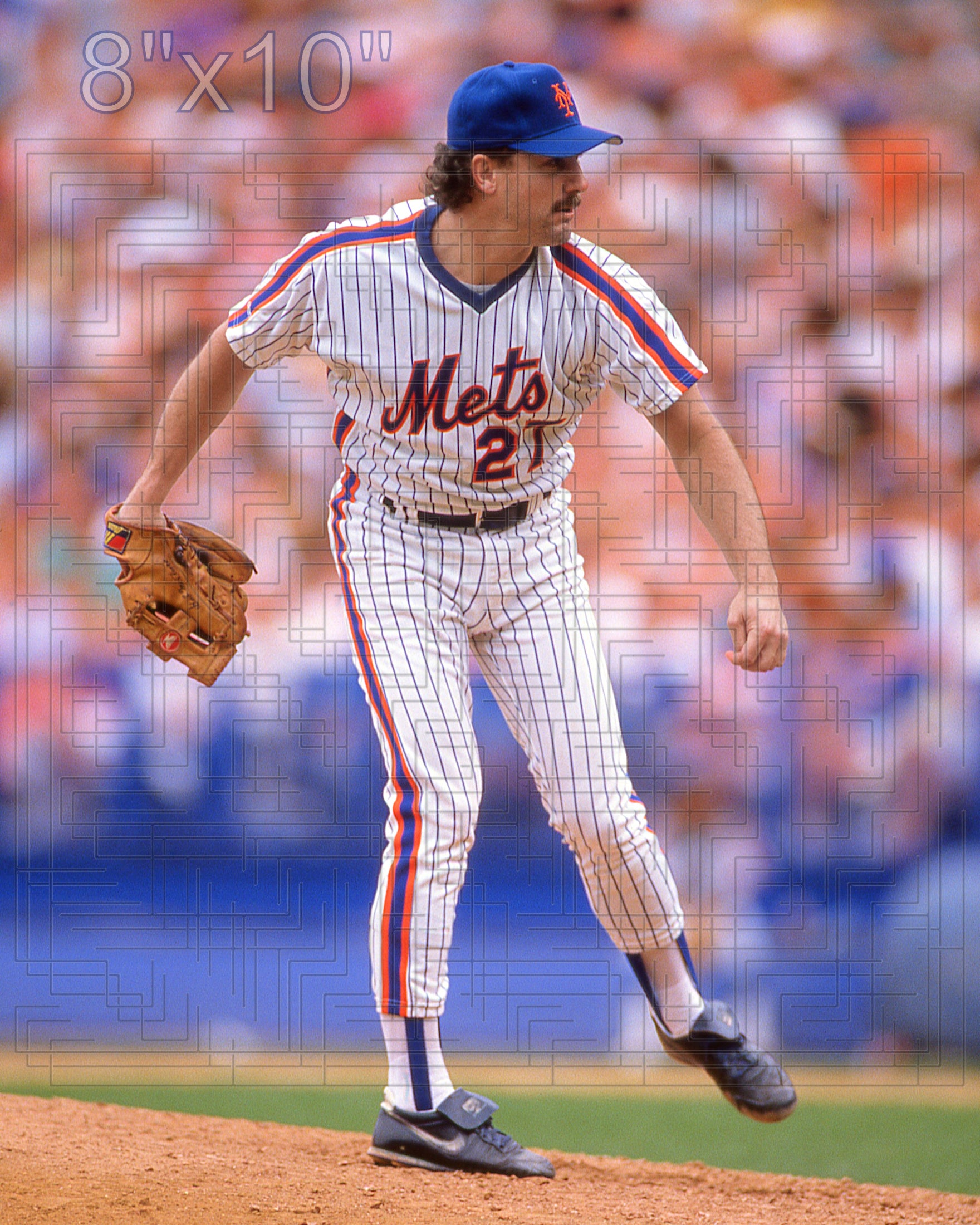 Bob McClure - 1988 New York Mets - choose a size & style