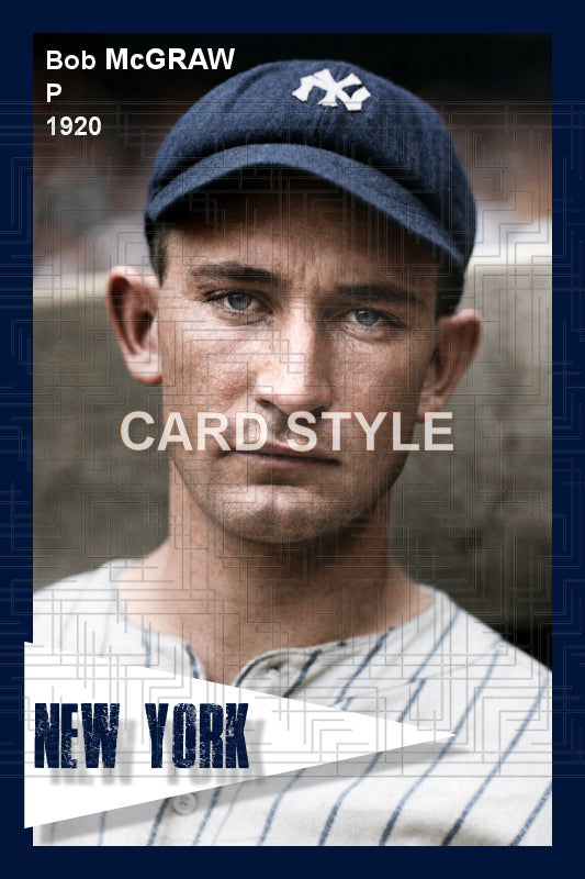 Bob McGraw - 1920 New York Yankees - choose a size & style