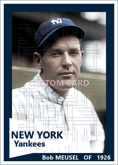 Bob Meusel - 1926 New York Yankees - choose a size & style