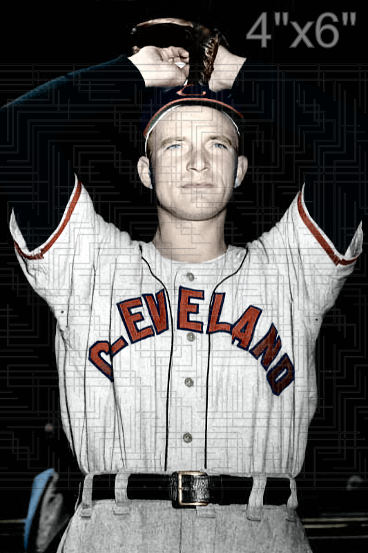 Bob Muncrief - 1948 Cleveland Indians - choose a size & style