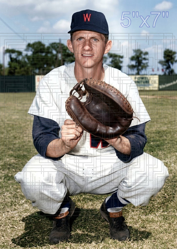 Bob Oldis - 1955 Washington Senators - choose a size & style