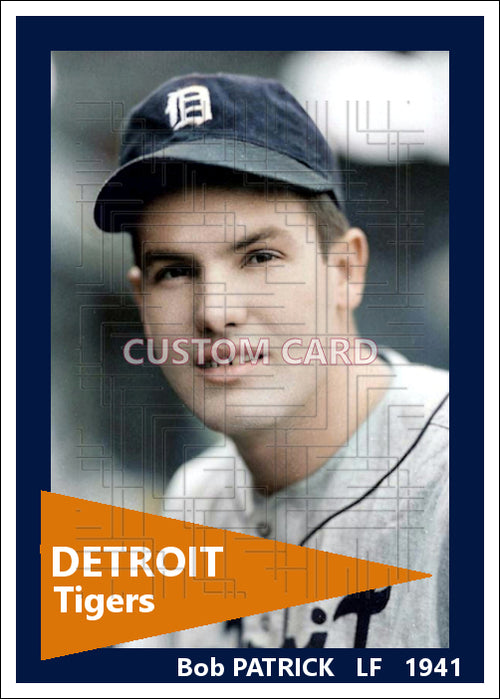 Bob Patrick - 1941 Detroit Tigers - choose a size & style