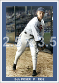 Bob Poser - 1932 Chicago White Sox - choose a size & style