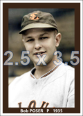 Bob Poser - 1935 St. Louis Browns - choose a size & style