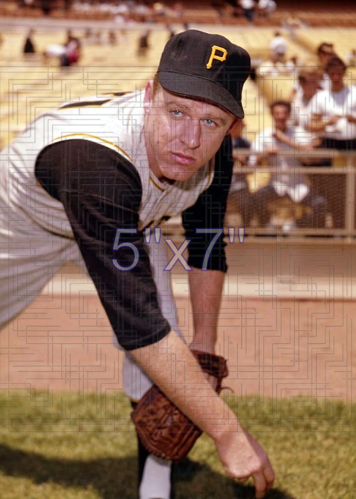 Bob Priddy - 1964 Pittsburgh Pirates - choose a size & style