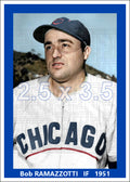 Bob Ramazzotti - 1951 Chicago Cubs - choose a size & style