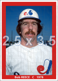 Bob Reece - 1978 Montreal Expos - choose a size & style