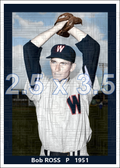 Bob Ross - 1951 Washington Senators - choose a size & style