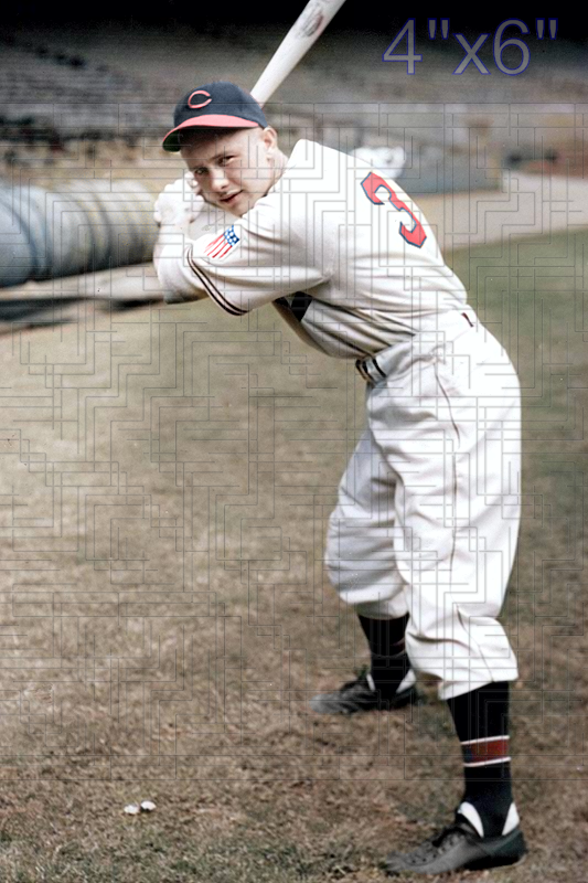 Bob Rothel - 1945 Cleveland Indians - choose a size & style