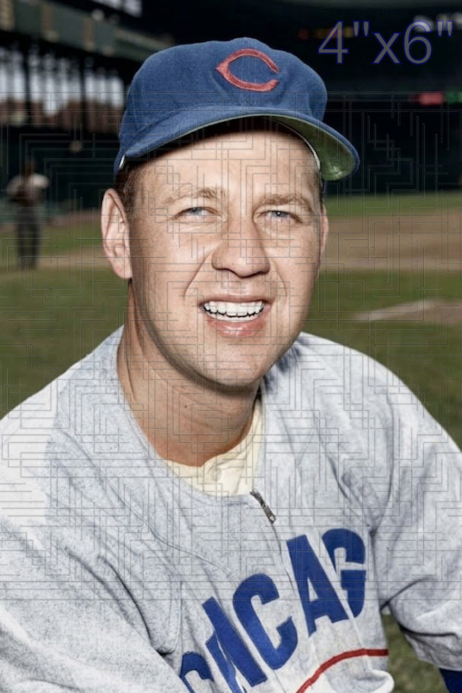 Bob Rush - 1956 Chicago Cubs- choose a size & style