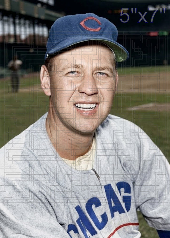 Bob Rush - 1956 Chicago Cubs- choose a size & style