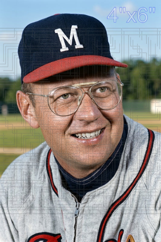 Bob Rush - 1960 Milwaukee Braves - choose a size & style