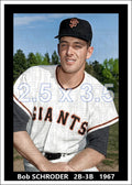 Bob Schroder - 1967 San Francisco Giants - choose a size & style