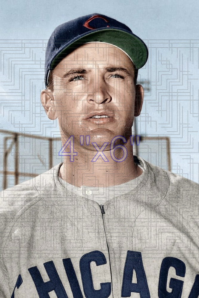 Bob Schultz - 1951 Chicago Cubs - choose a size & style
