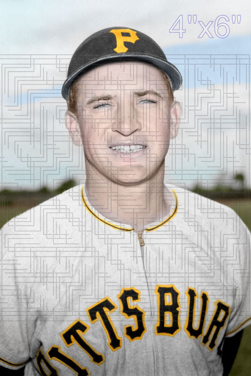 Bob Schultz - 1953 Pittsburgh Pirates - choose a size & style