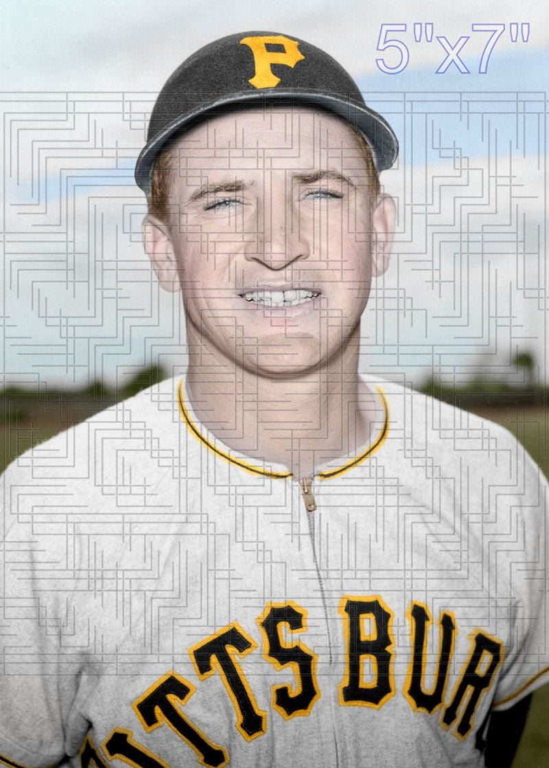 Bob Schultz - 1953 Pittsburgh Pirates - choose a size & style