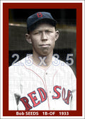 Bob Seeds - 1933 Boston Red Sox - choose a size & style