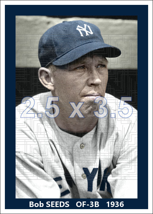 Bob Seeds - 1936 New York Yankees - choose a size & style