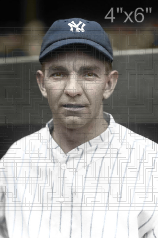 Bob Shawkey - 1925 New York Yankees - choose a size & style