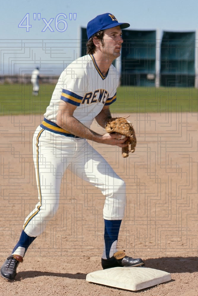 Bob Sheldon - 1975 Milwaukee Brewers - choose a size & style