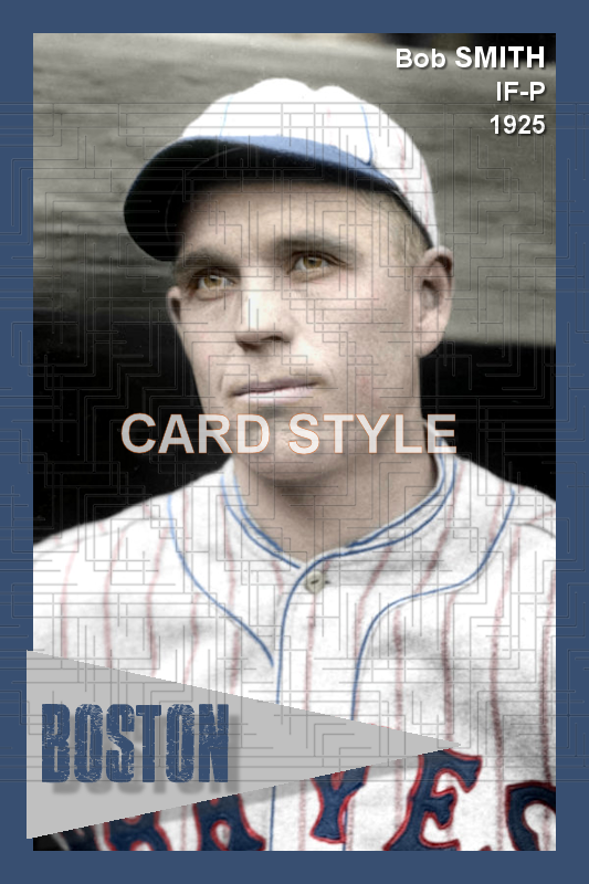 Bob Smith - 1925 Boston Braves - choose a size & style