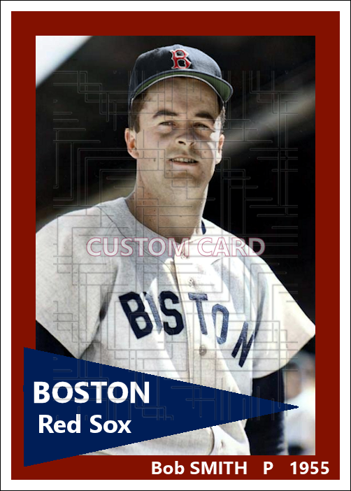 Bob Smith - 1955 Boston Red Sox - choose a size & style