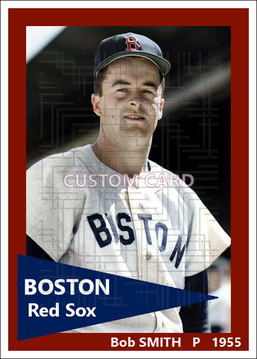 Bob Smith - 1955 Boston Red Sox - choose a size & style