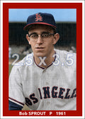 Bob Sprout - 1961 Los Angeles Angels - choose a size & style