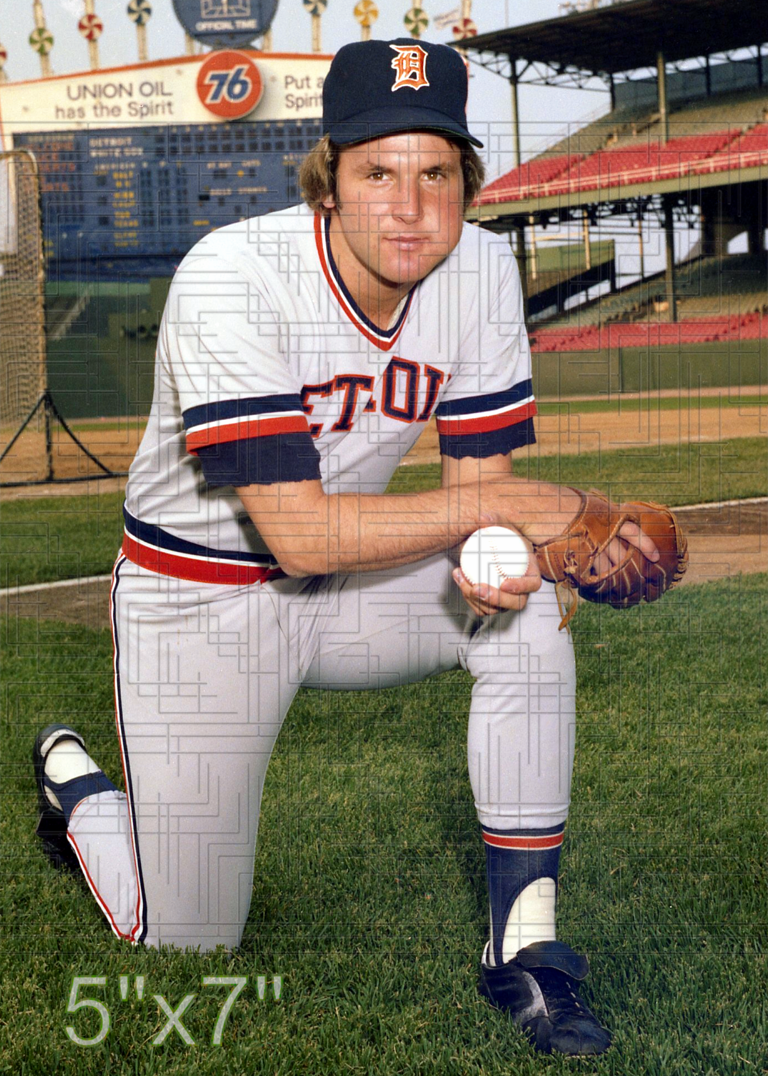 Bob Sykes - 1977 Detroit Tigers - choose a size & style