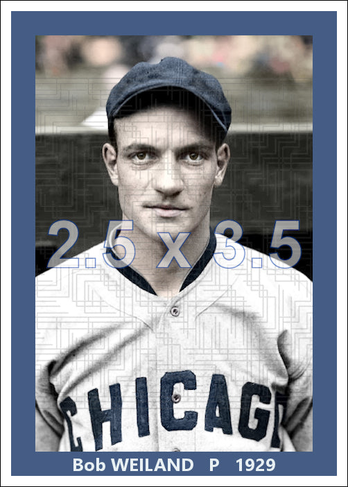 Bob Weiland - 1929 Chicago White Sox - choose a size & style