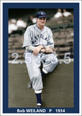 Bob Weiland - 1934 Cleveland Indians - choose a size & style