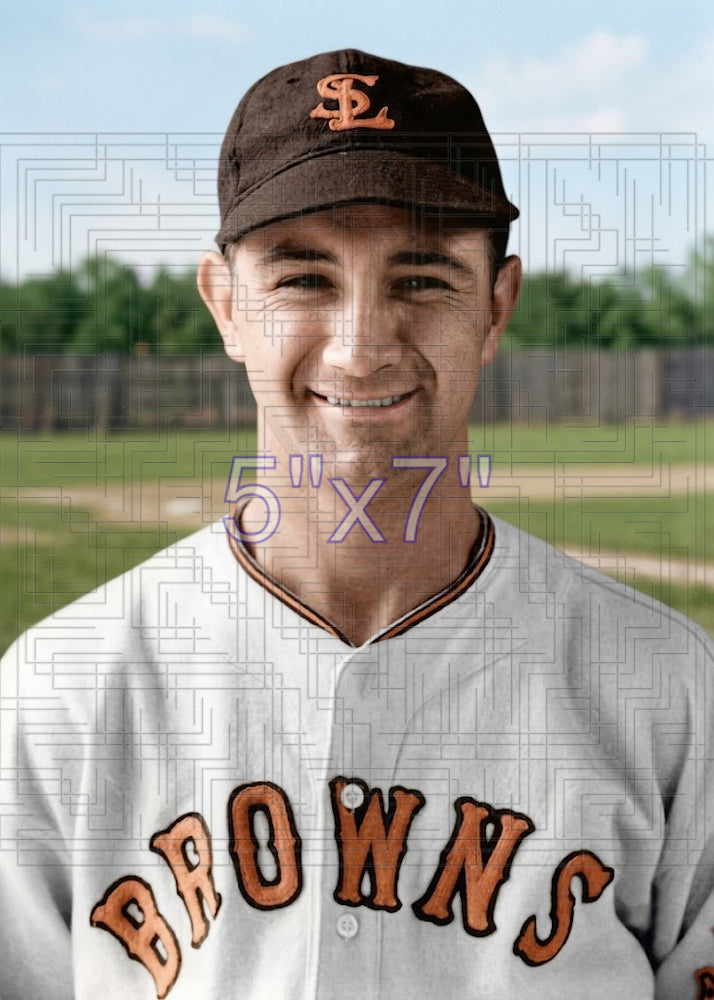 Bob Weiland - 1935 St. Louis Browns - choose a size & style