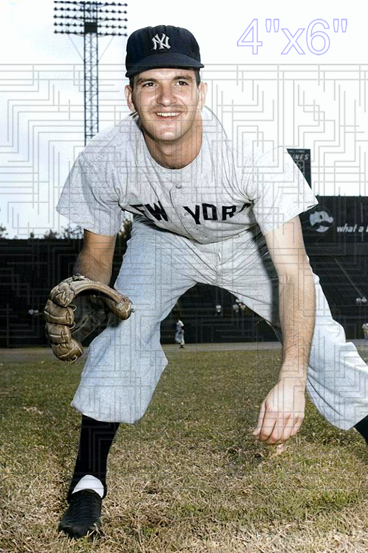Bob Wiesler - 1955 New York Yankees - choose a size & style