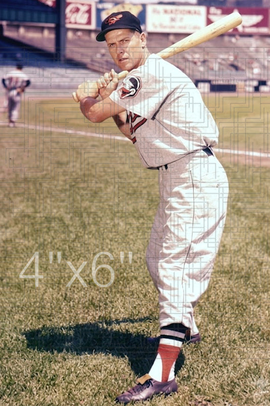 Bobby Adams - 1956 Baltimore Orioles - choose a size & style