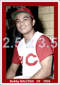 Bobby Balcena - 1956 Cincinnati Reds - choose a size & style