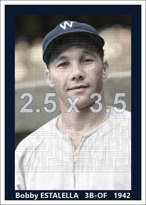 Bobby Estalella - 1942 Washington Senators - choose a size & style