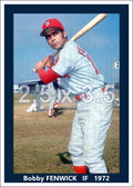 Bobby Fenwick - 1972 Houston Astros - choose a size & style